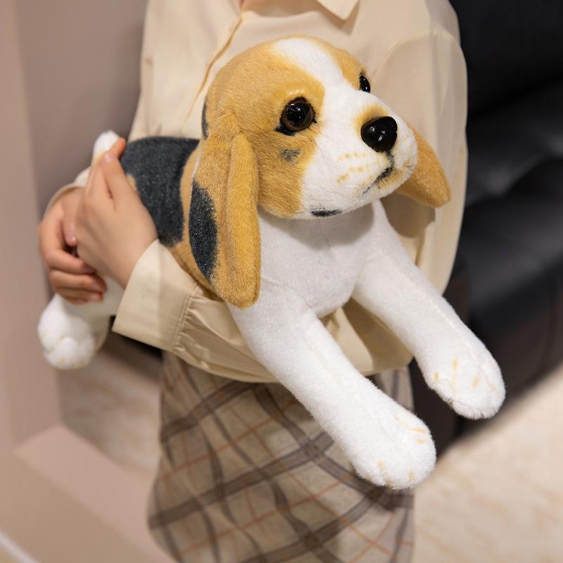 Simulation lying down Migru doll plush toy puppy dog doll child companionship soothing doll