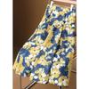 Women's Summer A-Line Printed Skirt: Slimming Belly-Covering Fashion