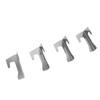 BBQ   Plate Spacers, Easy To Install Stainless Steel Grill Tampers,   Covers for Plancha Plates, Compatible