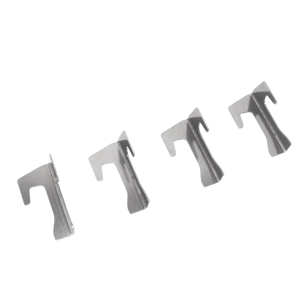 BBQ Plate Spacers, Easy To Install Stainless Steel Grill Tampers, Covers for Plancha Plates, Compatible