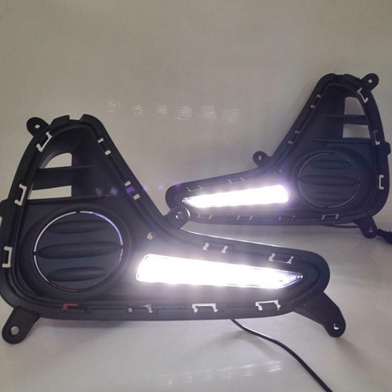 Compatible LED Daytime Running Lights for 17-18 Hyundai I10 (International Version)