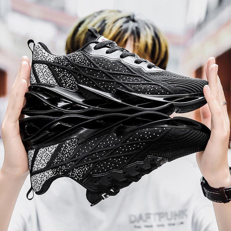 Мужская обувь Весенне-осенняя дышащая спортивная обувь с дезодорантом для отдыха — фото 9