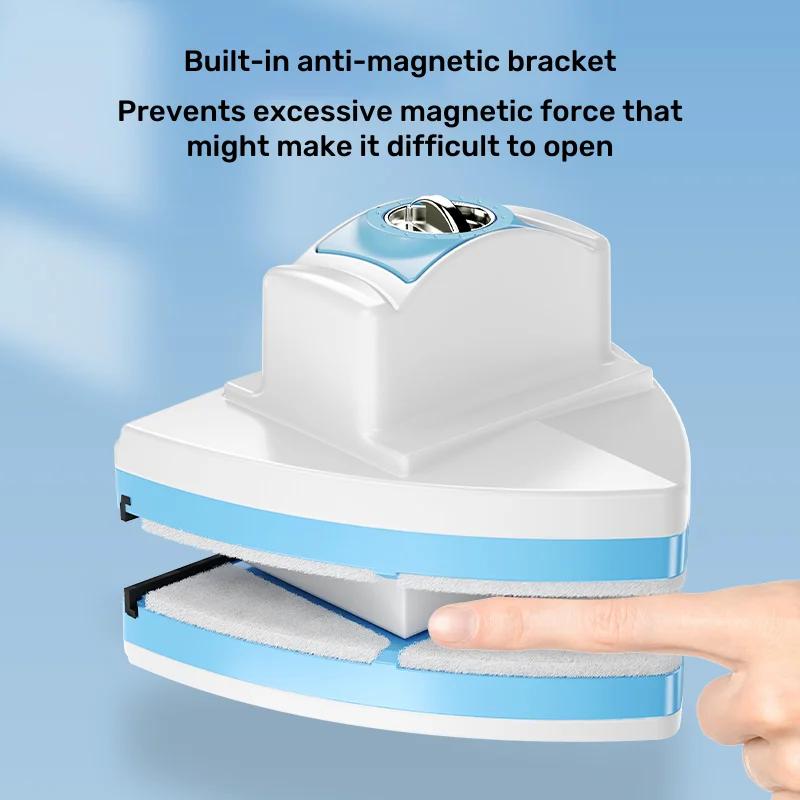 Double-sided Magnetic Window Cleaner Glass Cleaning Tool Household Brush High-rise Building Glass Wiper Sixth Gear Adjustment