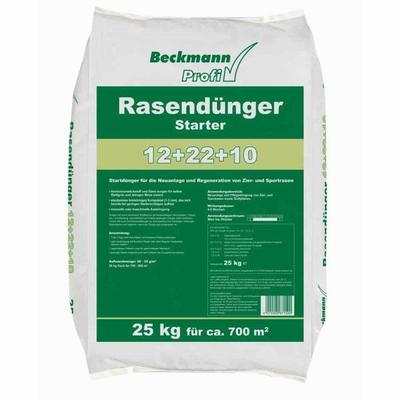 25kg Grass Fertilizer Starter for New Lawn, Covering 700m²