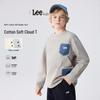 Kids High Cotton Drop Shoulder Long Sleeve T-shirt
