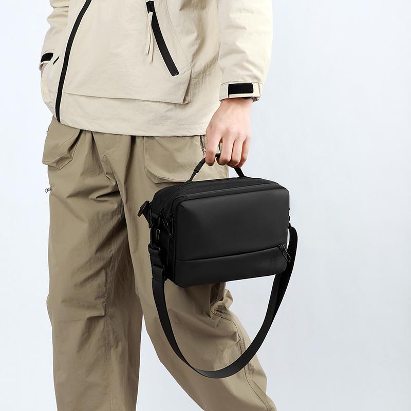 Shoulder Bag Horizontal Crossbody Mens Bag Sports Bag Business Messenger Bag Chest Bag