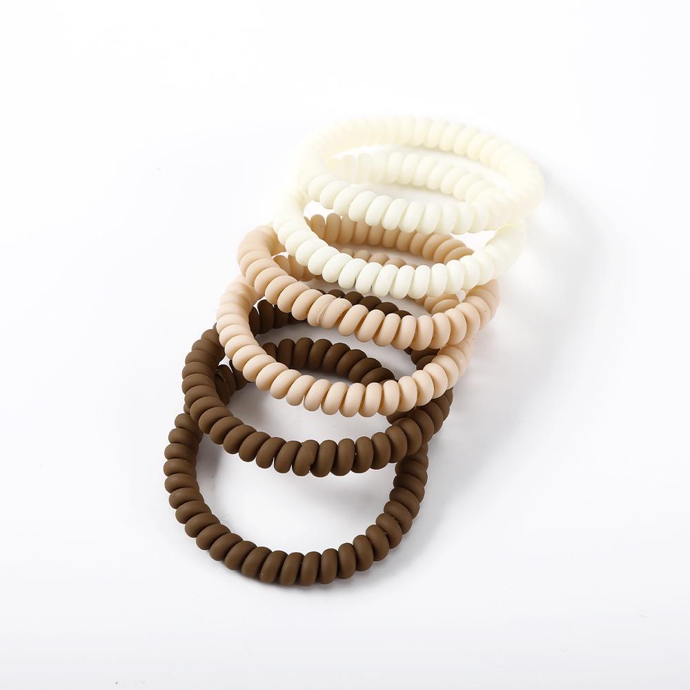 Women High Elastic Rubber Bands Seamless Hair Rope Durable Fashion No Crease Ponytail Holder Rubber Band Hair Accessories