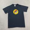 Buc-ee's Peace Love Shirt Mens Black Small Logo Graphic Short Sleeve Gildan