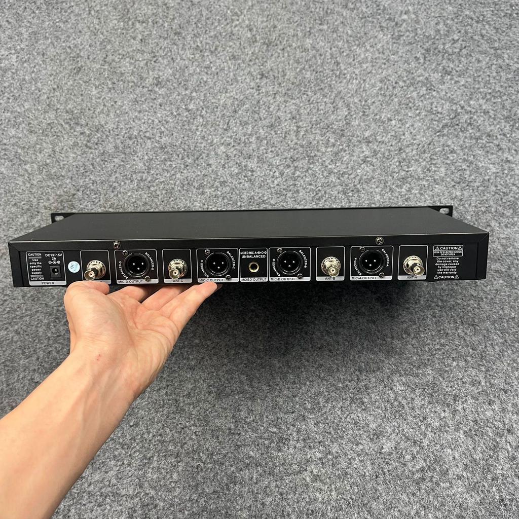 One-to-Four Wireless Conference Microphone System - In Stock
