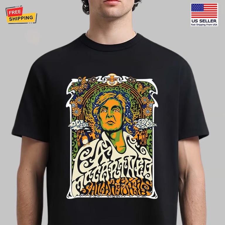 Mccartney Got Back Tour 2025 T-Shirt, Fan Merch Tribute, Music Legend Tee Unisex T-Shirt S