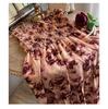 Women's Elegant French Floral Pleated Strappy Dress - Summer High Waist A-line Long Skirt