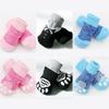 Non-Slip Pet Socks Dogs Cats Small Medium Large Size Soft Cotton Paw Covers Indoor Use