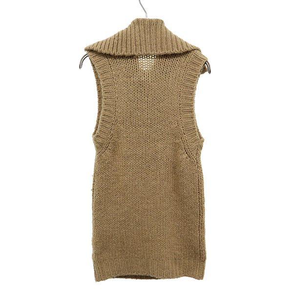 MAX&CO Knit Vest M Beige Women Used