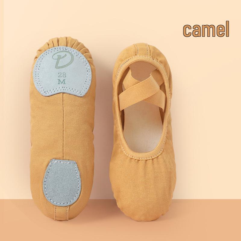 Women's Soft Sole Dance Shoes - Adult & Children's Ballet Practice Canvas Shoes