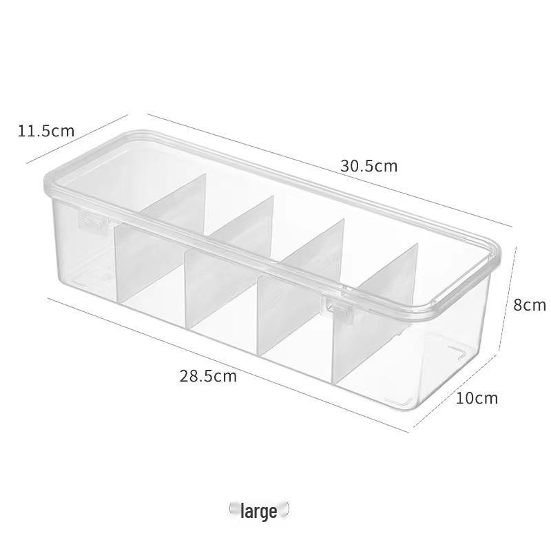 Transparent Desktop Cable Organizer for Chargers and Cables