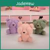 Porte-clés Peluche Ours en Peluche Mignon Adorable Animal en Peluche Miniature Charme de Sac