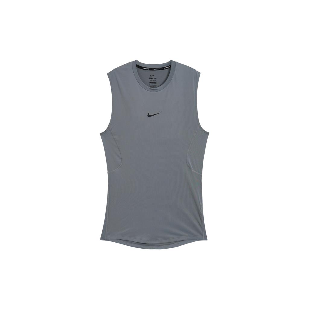 New Nike Tank Tops Men's Smoke Gray/Black FB7915-084