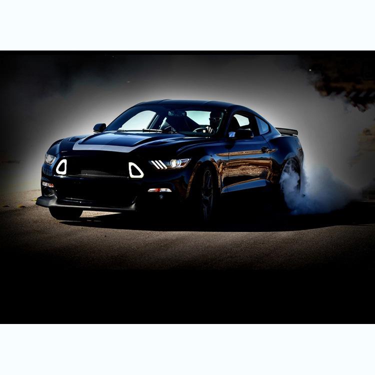 LED-Enhanced Pig Nose Grille for 2015-2017 Ford Mustang