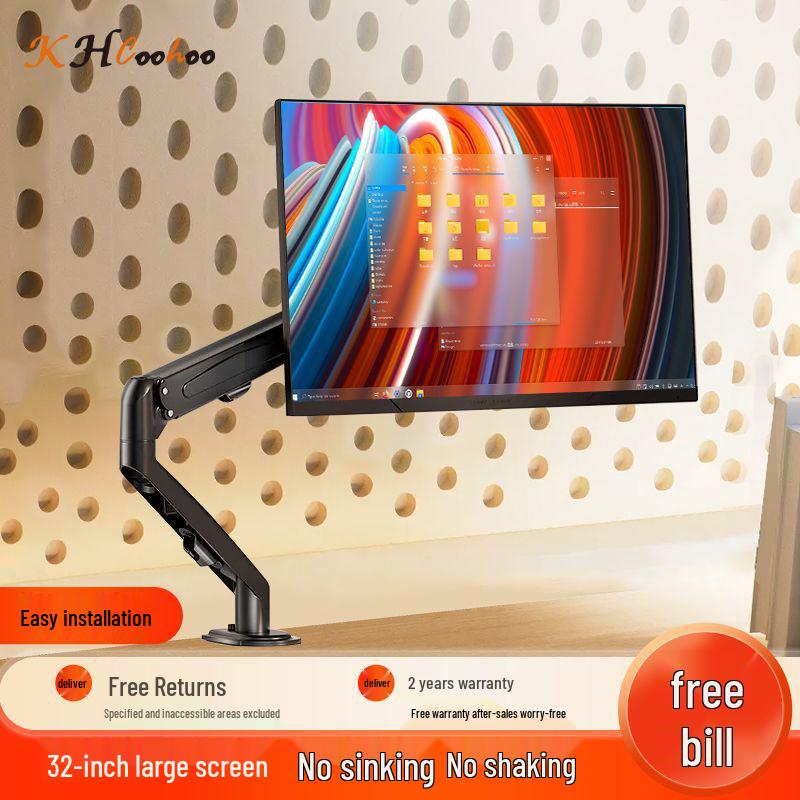 

Артикулируемая подставка для компьютерного монитора с вращающимся и подъемным рычагом для рабочего стола