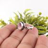 Lila Katzenauge 925 Sterlingsilberring, Handgefertigter Silberschmuck, Wunderschöner Katzenaugen-Edelsteinring Schmuck zum Geschenk
