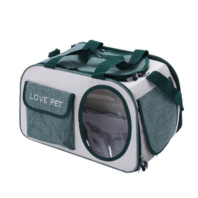 HOOPET Cat Bag Outdoor Portable Kitty Dog Backpack Capsule Cats Cage Breathable Portable Pet Bag Large Capacity Bag For Pets