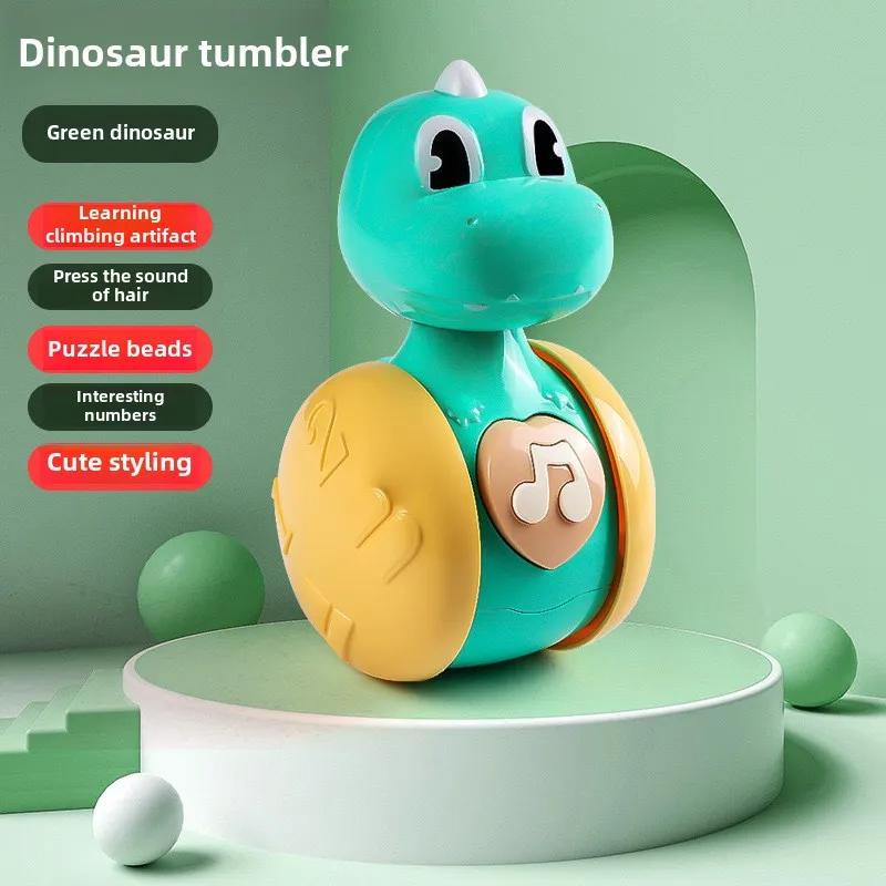 Roly Poly Baby Toys 6 To 12 Months, Tumbler Wobbler Toys for Infant Boy Girl - Perfect for Learning To Climb & Early Education