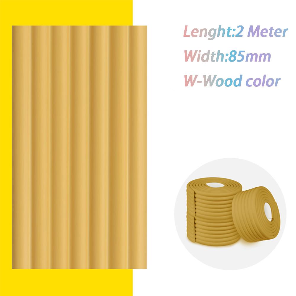 

L/W-Shaped Soft Baby Safety Desk Table Edge Guard Strip Security Kids Protection Bumper Angle Home Anti-collision Corner Foam 2 Roll
