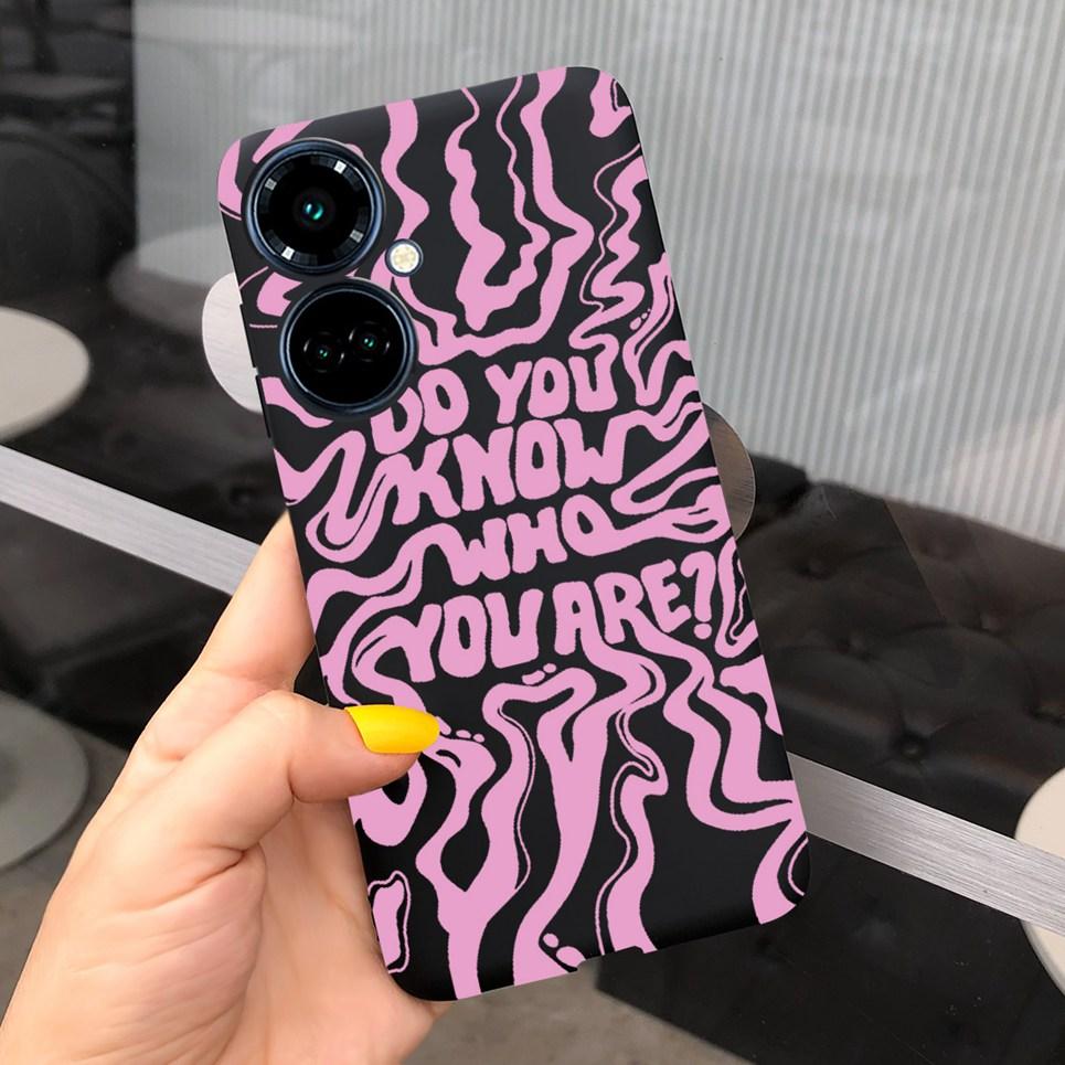For TECNO Camon 19 Neo Case Cartoon Boy Child Fashion Phone Case Back Cover For Tecno Camon 19 Pro Camon19 Matte Soft Bumper Bag