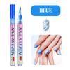 1/12Pc 3D Effect Nail Art Graffiti Pen Nail Tools DIY Colorful Nail Art Graffiti Pen Nail DIY Quick-drying Dot Flowers Liner Pen