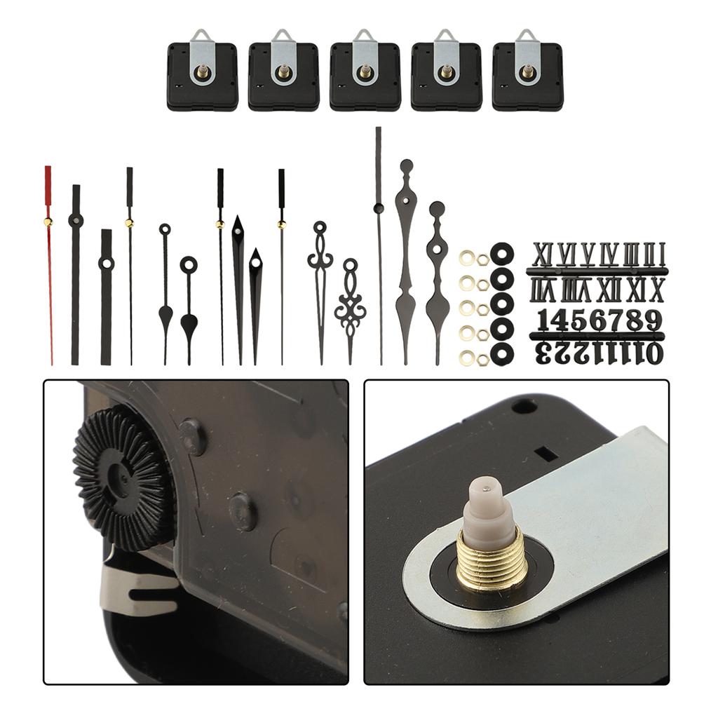 56*56*16mm Wall Clock Movement Pointer Clock Mechanism Accurate Timekeeping Clock Movement Set Clock Repair Kit For Clock Repair