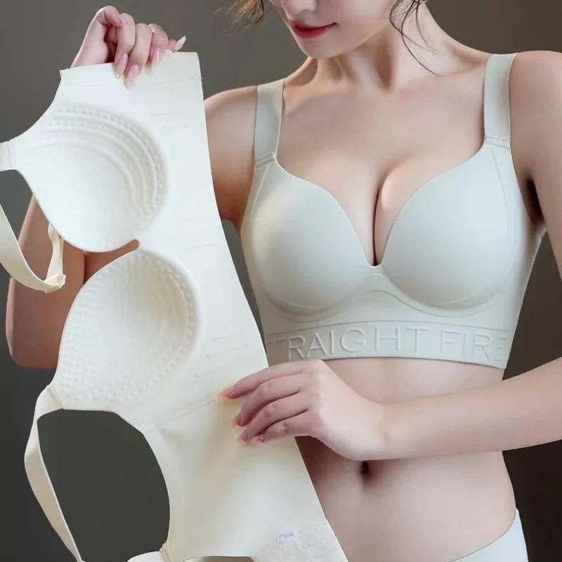 Thickened Seamless Underwear For Women No Empty Cup Soft Support Bra Anti-sagging Sports Bra