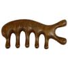 Eclado Golden Sandalwood Gua Sha (Massage Tool) Body Face Meridian, 1 Pcs