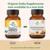 TATA Organic India Turmeric Formula 60 Veg Capsules for Wellness and Natural Vitality Support