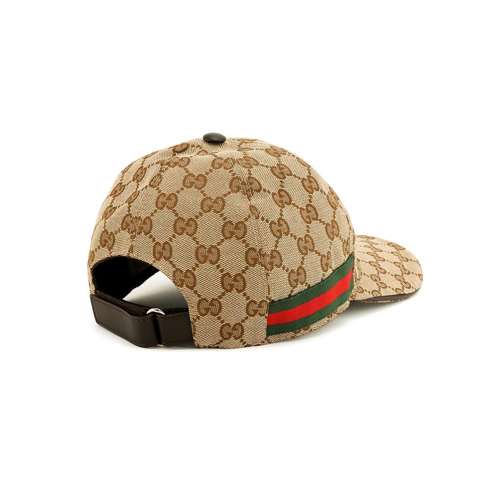 Gucci Original GG Canvas Baseball Hat With Web 'Original GG' Men's 200035-KQWBG-9791