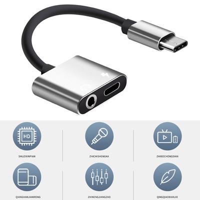 Type-C 3.5mm Audio Convenient Adapter Fast Music Noise-Free Listening Charging High-Performance Audio Converter