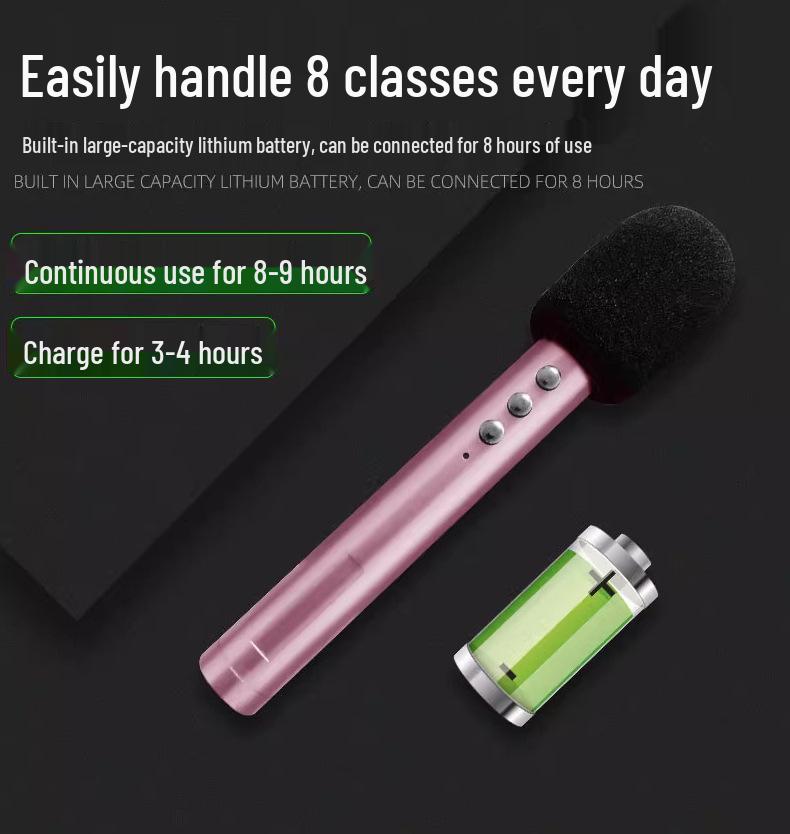 Wireless Teaching Amplifier with Microphone - High Volume Speaker for Classrooms