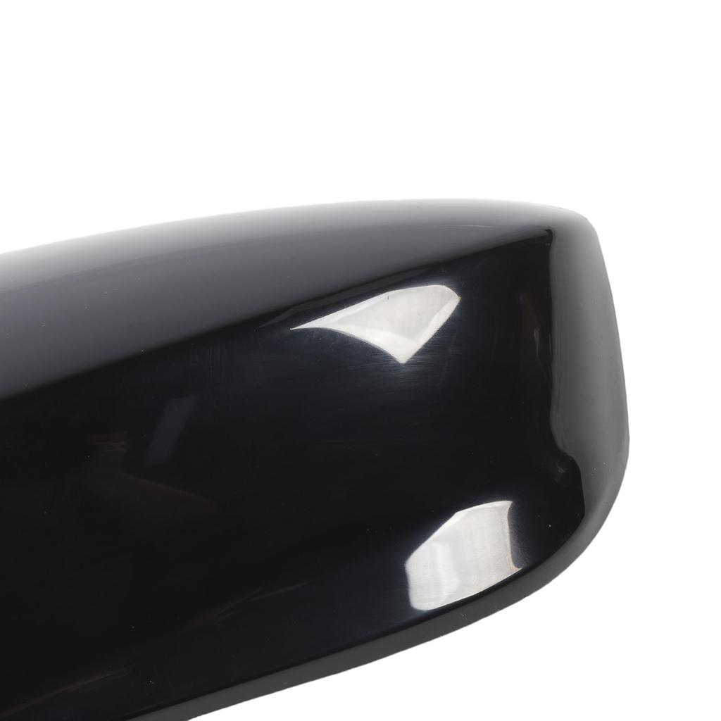 Door Wing Mirror Cover Rearview Mirror  Black Shockproof Scratch Proof Stylish Door Wing Mirror  Exterior Decoration Trims