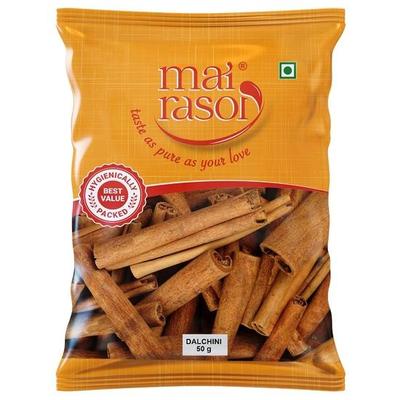 MAI RASOI Bastoncini di Cannella Corteccia Intera/Bastoncini di Dalchini Sabut 50 g
