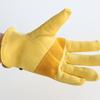 Yellow cowhide protective gloves, wear-resistant work gloves, labor protection gloves