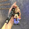 Mickey Minnie PVC Keychain Doll Action Figural Couple Car Key Chain Pendant Hanging Ornaments Wedding Gifts
