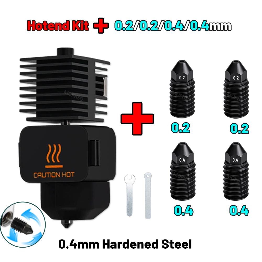 Upgrade 2.0 Hotend For Bambu Lab A1 Nozzle For Bambu Lab A1 Mini /A2L Nozzle Hardened Steel Nozzle For Bambulab A1 Hotend A1 Min