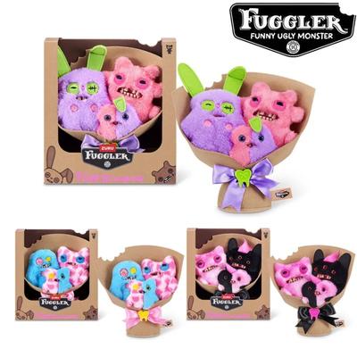 Echtes Fuggler Bouquet Serie Set Lustiger Hässlicher Monster Puppe Niedliches Plüsch Sammler Spielzeug Mädchen Geburtstag Überraschung Muttertag Geschenk