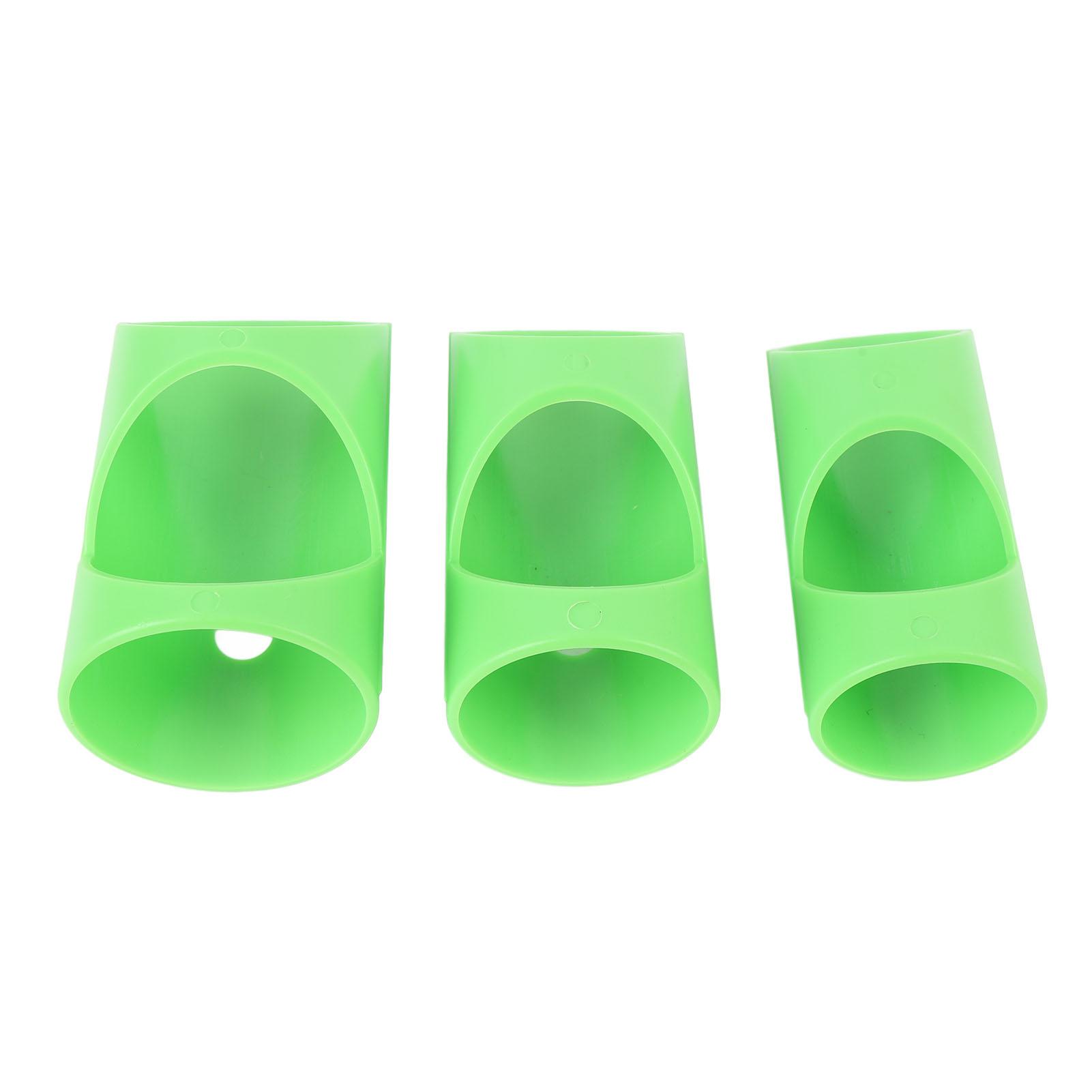 

3PCS Foam Pipe Cutter Tool ABS Pipe Insulation Cutting Guide Fixture Precise Alignment for Home Industry Green зелёный