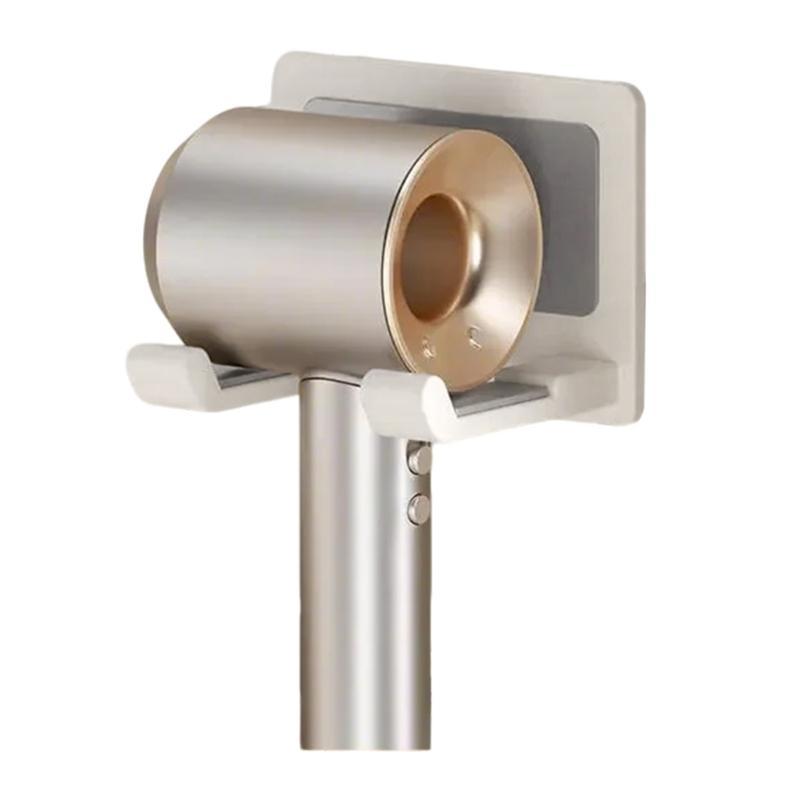 652F Multipurpose Sturdy Aluminum Plastic Hair Dryer Wall Mounted Storage Solution