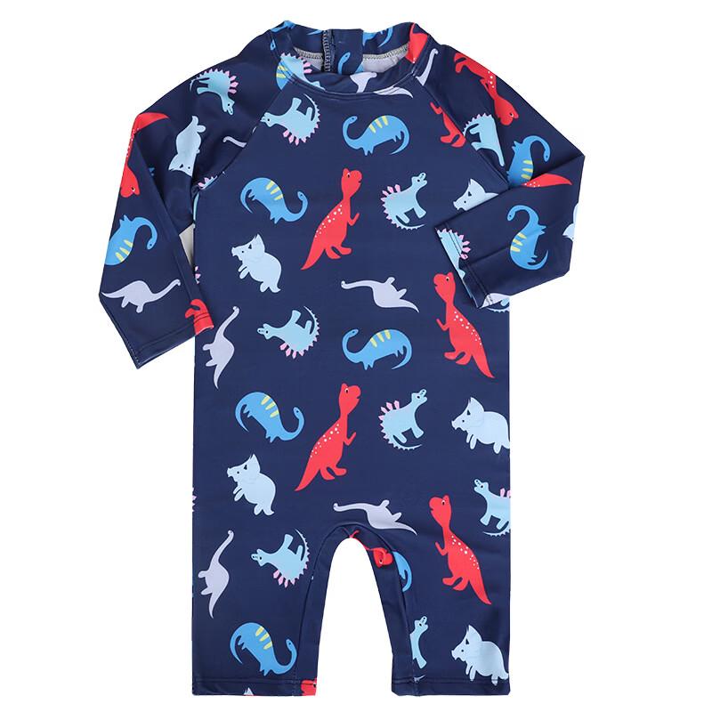 Kids' Long Sleeve Quick-Dry One-Piece Swimsuit