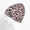 Fashion Leopard-print Knitted Hat Beanie Hat Woolen Hat for Outdoor Activities