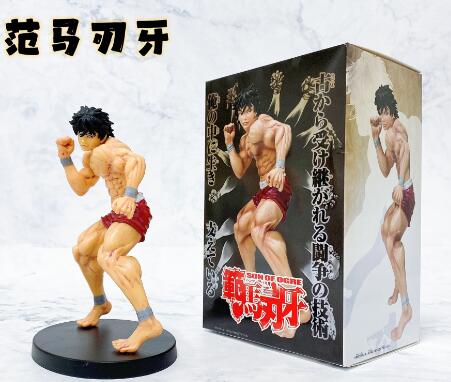 

Baki the Grappler hanma baki Hanma Yujirō Hanayama Kaoru Jack Hanma Action Figure Model Collection Toys 22CM with box