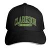 Clarkson University  College Font Curved Baseball Cap Military Cap Unisex Fishing Caps Unisex Sun Hat Anime Unisex Womens