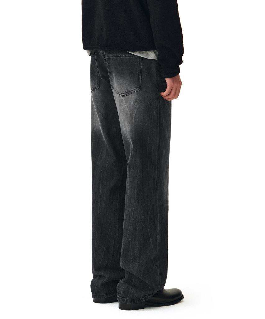 DECET Dawn Semi Wide Jeans Dcpt002Crblack2