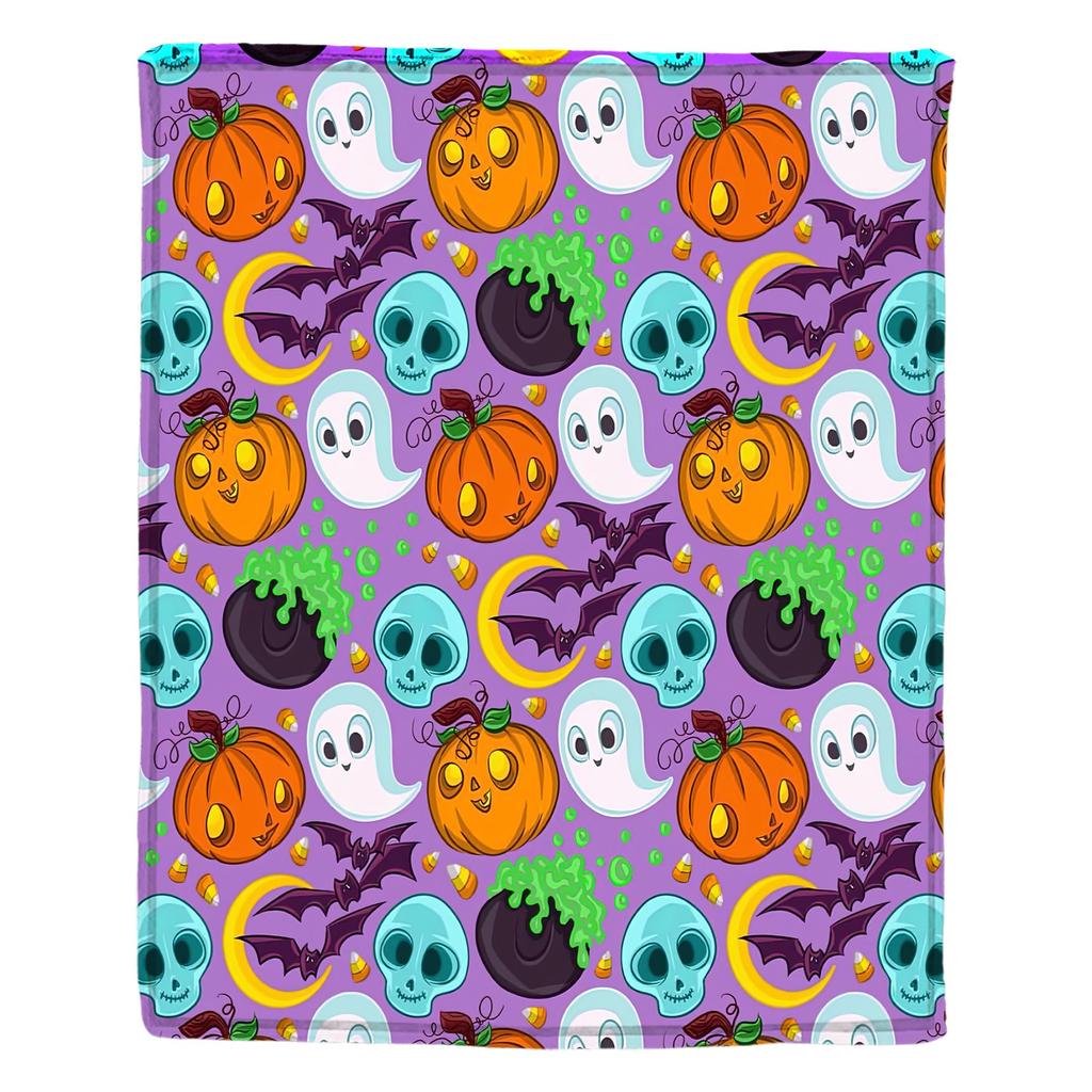 Halloween Print Blanket